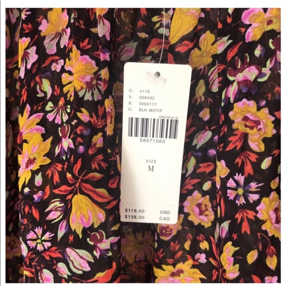 Pauline Anthropologie Ballon Sleeve Blouse Top - Picture 8 of 14